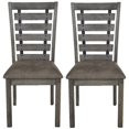 thumbnail image 5 of Progressive Furniture Fiji Dining Chairs, Harbor Gray (Set of 2), 5 of 5