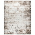 thumbnail image 4 of Gertmenian Imani Nylah Modern Industrial Abstract Plush Beige/Taupe/Black Shag Indoor Area Rug, 8FTx10FT, 4 of 5