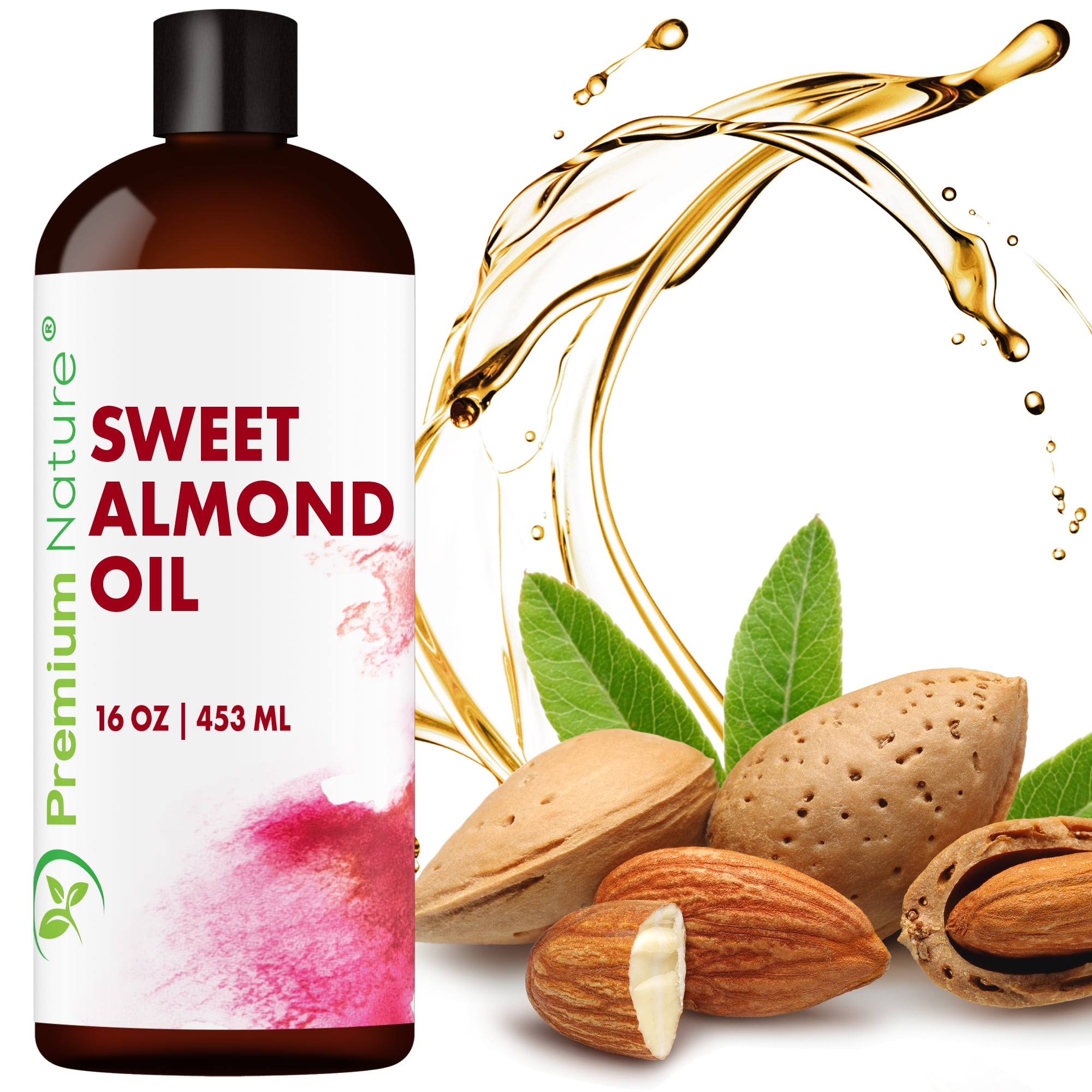 Sweet Almond Oil Best Carrier Oil 100 Natural Pure For Skin