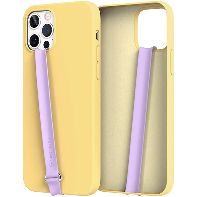 IBAOLEA Sangle de Téléphone en Silicone Extensible comme Support de Cellulaire, Support de Cellulaire Réutilisable Slim pour Main avec Clip pour Étui Galaxy & iPhone. Sangle de Doigt Sinji Clip Lavande, 210 Lavande 210