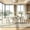 White+Silver, variant on AUU 4-Pack PU Dining Chairs – Ergonomic Buckle Backrest, 35-Inch Height, Gold Metal Legs, Comfortable and Textured Chairs for Family Dining Room or Hotel Banquet Hall