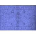 thumbnail image 1 of Ahgly Company Indoor Rectangle Oriental Blue Industrial Area Rugs, 8' x 12', 1 of 4