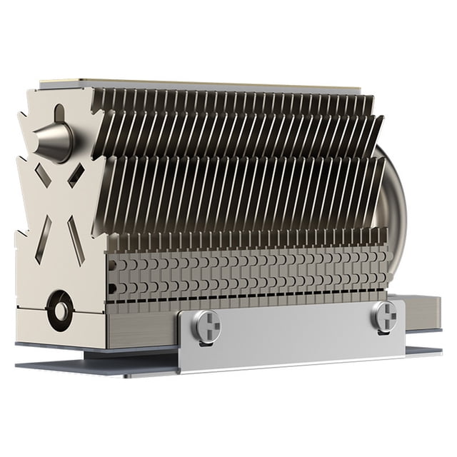 Calor SSD Radiador Tubo antigravedad Aletas de aluminio Disipador de calor SSD para M.2 2280
