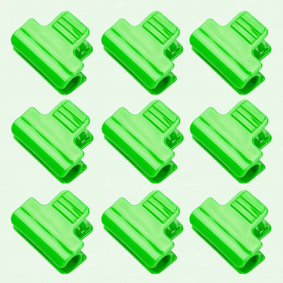 Greenhouse Film Clamps, 20 PCS Greenhouse Pipe Clamp Tunnel Hoop Clips for Frame Shelters