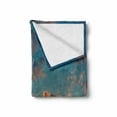 thumbnail image 2 of Sunset Soft Flannel Fleece Blanket, Hot Air Balloon on Skyline with Horizon at Sea Background Relax Adventure Scenery, Cozy Plush for Indoor and Outdoor Use, 60" x 80", Blue Yellow, by Ambesonne, 2 of 6