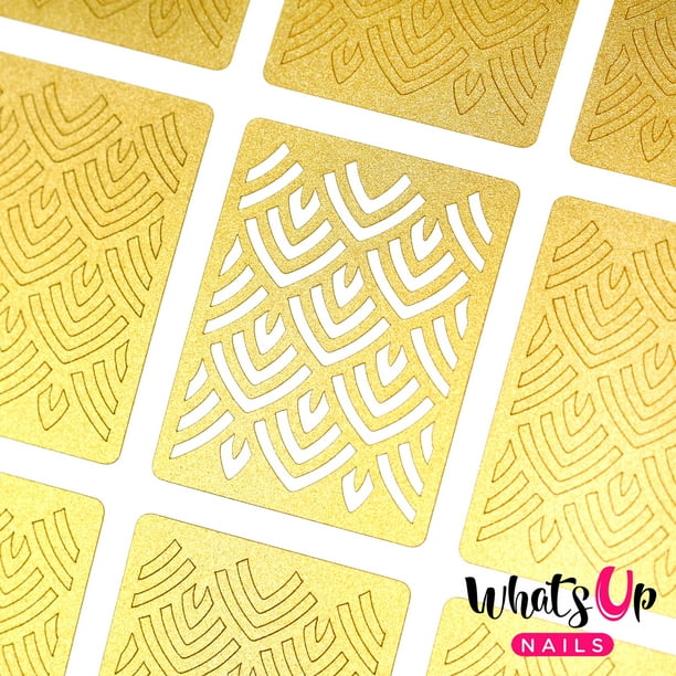 Download Whats Up Nails - Dragon Scales Vinyl Stencils Nail Art ...