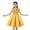 Yellow, variant on Wavsuf Flower Girls Dress Sequins Beige Princess Dress Size 5-6 Years