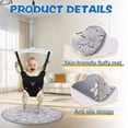 thumbnail image 7 of G TALECO GEAR Baby Jumper Doorway with Hook for Infant & Toddlers, Adjustable Strap for Baby Bouncers Indoor/Outdoor with Soft Rug, 6+ Months, Black, 7 of 7