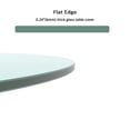 thumbnail image 6 of GZXS 24" Round Tempered Glass Table Top - 1/2" Thick - Flat Polished Edge - Transparent, 6 of 8