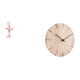 thumbnail image 1 of Escultura De Niña Bailarina De Resina Con Reloj De Pared De Madera Maciza, Diseño Creativo, Adorno Decorativo, Regalo Para Oficina, Sala De Estudio, Estantería., 1 of 8