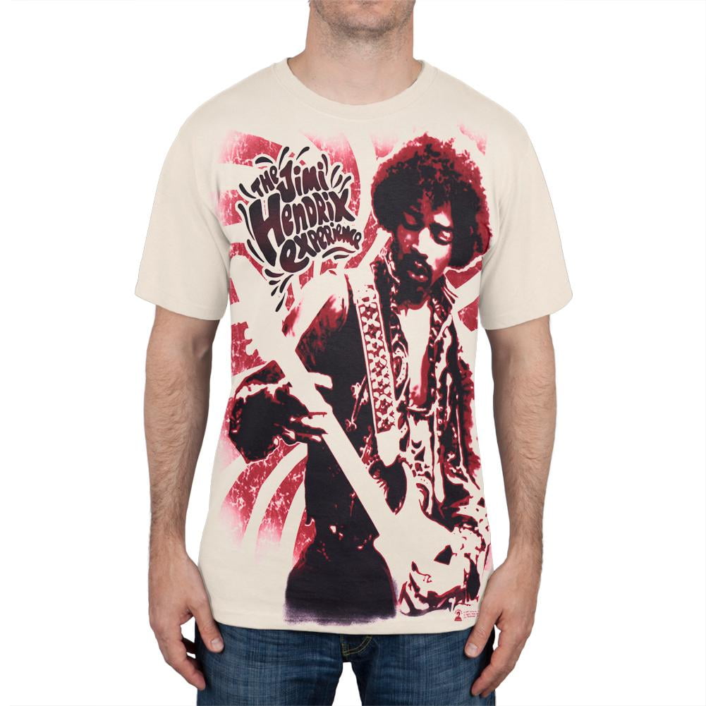 Jimi Hendrix - Jimi Hendrix - Experience Jumbo Print T-Shirt - 2X-Large ...