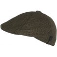 thumbnail image 2 of Christys Crown "Blake" Wool Houndstooth Ivy (Brown, M/L), 2 of 3