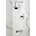 thumbnail image 2 of Kingston Brass KB6331AL Revival Single-Handle Pressure Balanced Tub and Shower Faucet, Polished Chrome, 2 of 7