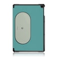 thumbnail image 4 of Dteck Case for Google Pixel Tablet 2023, Ultra Slim Foldable Folio Stand Hard Back Cover Shockproof Protective Case for Google Pixel Tablet,Green, 4 of 11