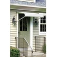 thumbnail image 4 of 1100 Series Aluminum Door Canopy with Support Arms, 4 of 4