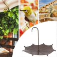 thumbnail image 3 of Hangable Bird Feeder, Metal Water Bowl Pendant, Hummingbird, Garden Decoration, 3 of 5