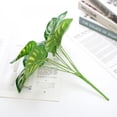 thumbnail image 3 of Home Wall Decor,Faux Plant Leaves with Stems Artificial Plant Leaves Accessories,Jungle Beach Birthday Party Wedding Table Leaves Decorations, 3 of 8