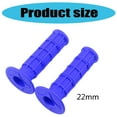 thumbnail image 3 of RUISINERY Motorcycle Handlebar Grips, Scooter, Dirt Pit Bike, Soft Nonslip Rubber Hand Grip Comfortable Ergonomic, 3 of 7