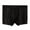 Black, variant on HUPOM Men'S Underwear Underwear For Men Pack Medium waist Comfort Waist Solid Boxer Briefs Yellow 2XL