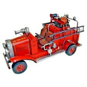 Cheungs JA-0044 1927s Fire Engine - 7.5 x 15 x 6 in.