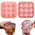 thumbnail image 1 of 9 Cavity Soccer Round Silicone Sphere With Funnel Type Lid Suitable For Drinks Silicone Fun Shapes, 1 of 5