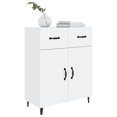 thumbnail image 2 of vidaXL Sideboard High Gloss White 69.5x34x90 cm Engineered Wood, 2 of 5