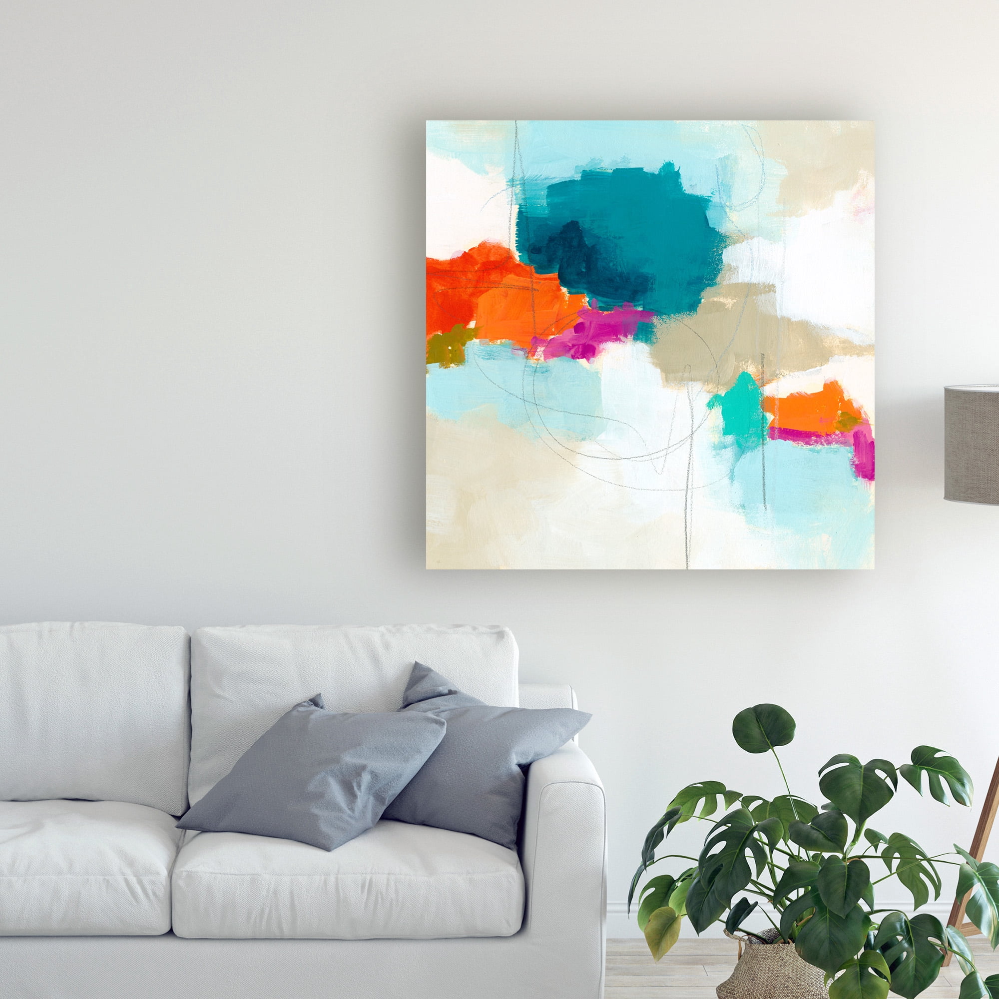 Trademark Fine Art 'Atmospheric VI' Canvas Art by June Erica Vess