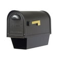 thumbnail image 5 of Classic Curbside Mailbox with Newspaper Tube, Locking Insert and Richland Mailbox Post - 79"H, 5 of 7