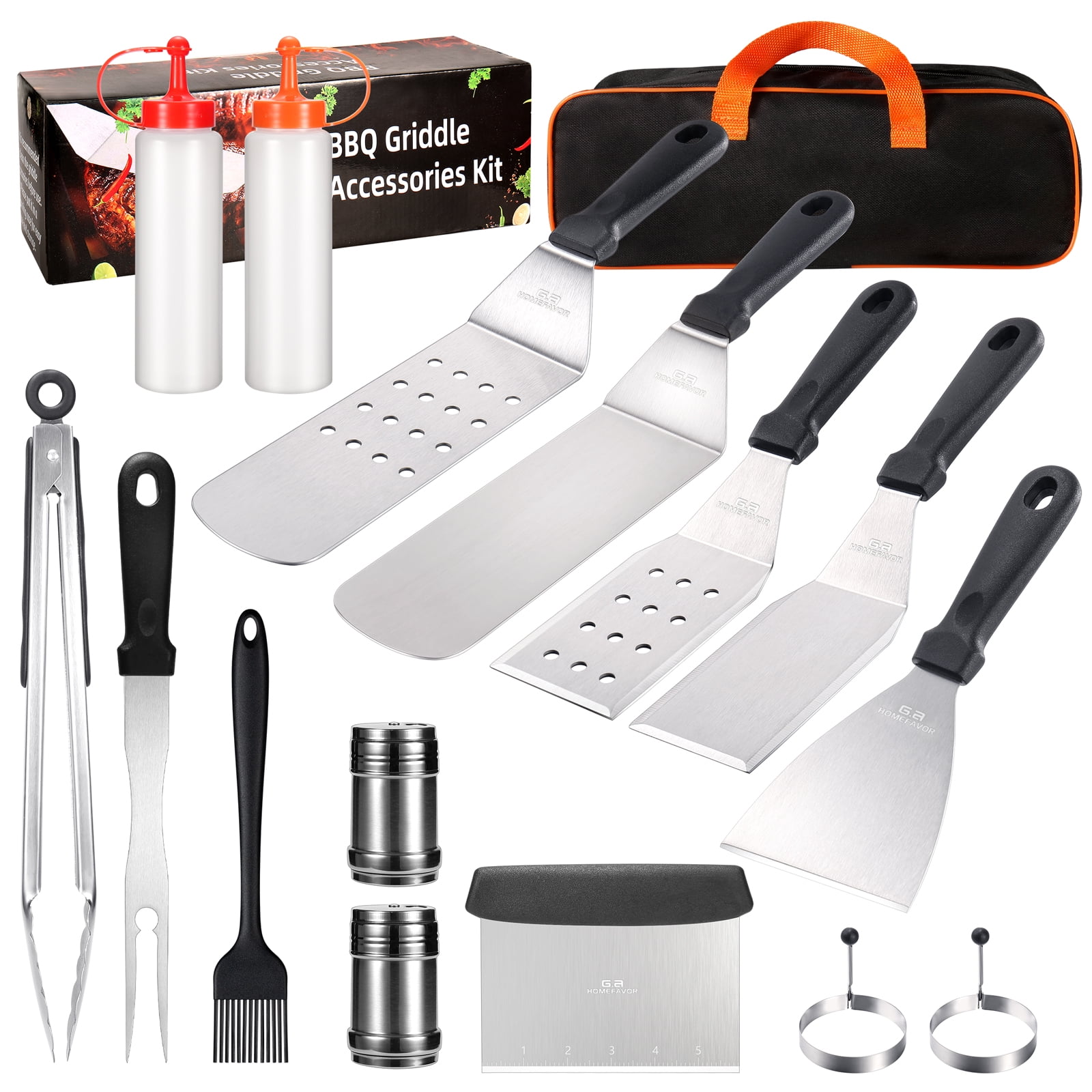 Buy Griddle Accessories Kit, G.a HOMEFAVOR 16 Pcs Griddle Grill Tools Set for Blackstone and
