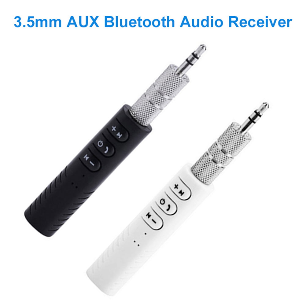 Mini 3.5mm Wireless Bluetooth Audio Receiver Adapter AUX For Speaker Headphone 