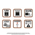thumbnail image 4 of Cargador/mantenedor de baterías BLACK+DECKER BM3B 6V/12V 1.5A, 4 of 4