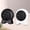 Black, variant on Dnogom Portable Space Heater 500W,Overheat Protection Ceramic Electric Heater,Silent Fast Heating Warm/Cool Fan for Winter Home Dorm Office