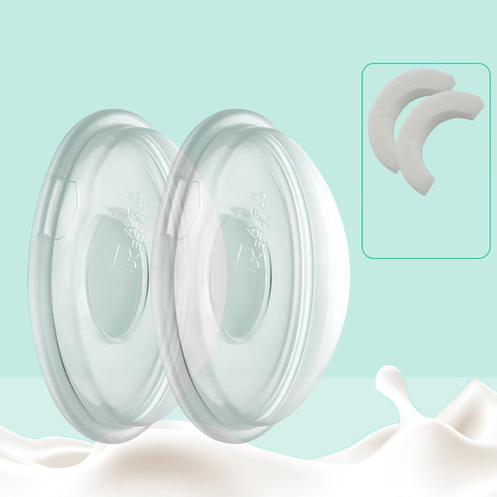 LYUMO 2pcs Portable Reusable Prevent Breast Milk Leakage Milk Feeding Postpartum Catcher, Breast Milk Catcher, Breast Milk Feeding Accessories