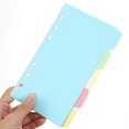 thumbnail image 4 of File Dividers Office Binder Book Dividers for Organizing 20 Sheets Sky-Blue, 4 of 4