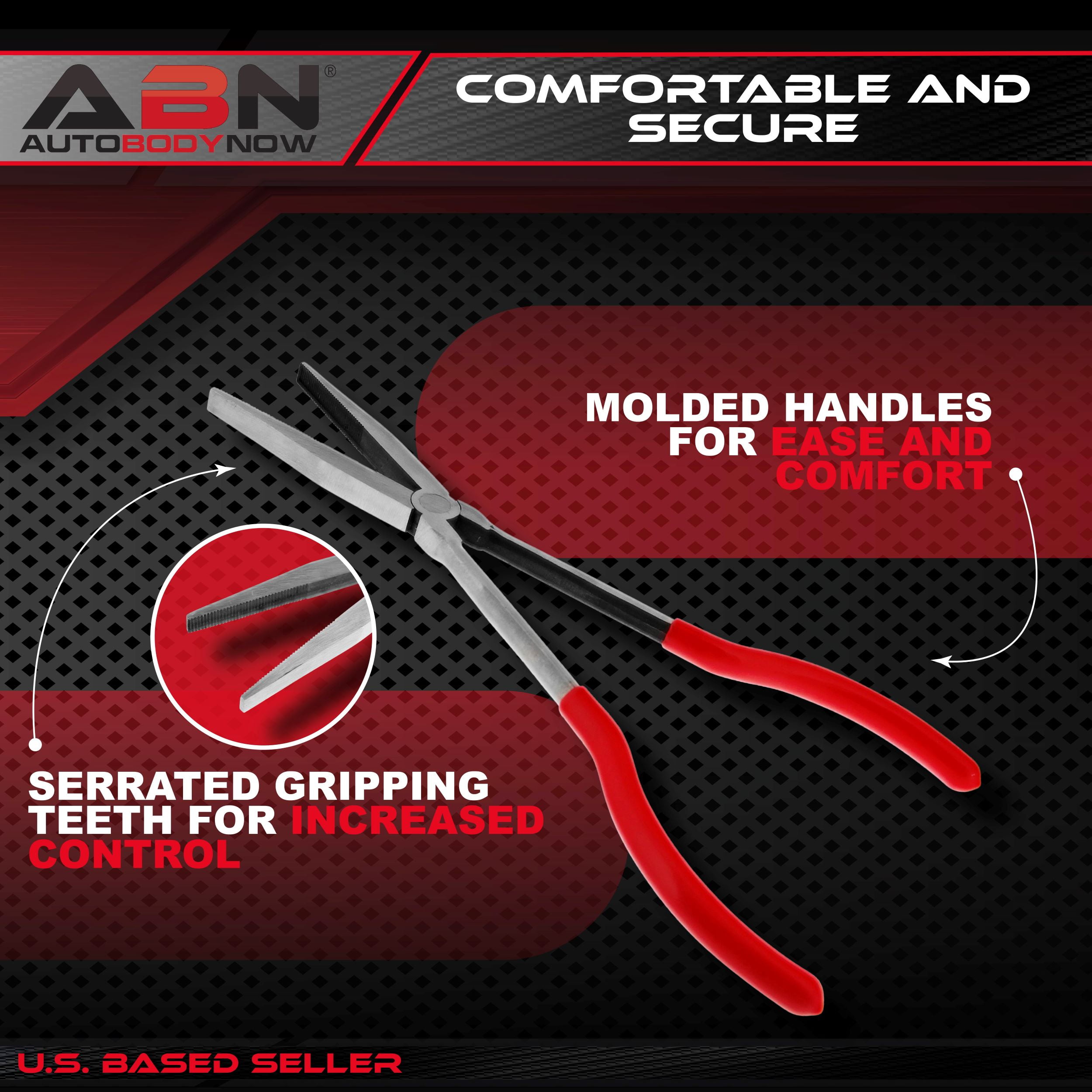 3/5Pcs Needle Nose Pliers Set 11 Inch Carbon Steel Long Reach Pliers  25/45/90 Degree Bent Nose Pliers O-Shaped Circle Pliers - AliExpress