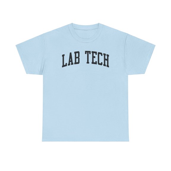Lab tech Laboratory Graduation Shirt Gifts Tshirt Crew Neck Short Sleeve