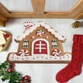 thumbnail image 5 of TIELUTT Experience the of Christmas with Our Christmas Carpet for Creating A Festive Ambience! 5 8 Rug Dorm Rugs Knit Throw Blanket Dorm Carpet Footed Throw Blanket, 5 of 5