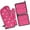 Boston Terrier, variant on Beagle Dog Dog and Flower Kitchen Oven Mitt and Pot Holder Sets 2 Pcs for Baking, Cooking and Grilling, Heat Resistant Up To 392 °F