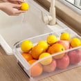 thumbnail image 4 of Contenedores Organizadores Para Refrigerador, Estilo Cajón, Contenedores Organizadores Para Congelador De Grado Alimenticio, Transparentes, Para Ahorrar Espacio, Para Verduras, 4 of 7