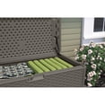 thumbnail image 2 of Suncast 134 gal. Deck Box for Outdoor Patio – Multi-wall Resin, Extra-Large Storage (Stoney), 2 of 3