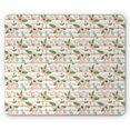 thumbnail image 1 of Floral Mouse Pad, Spring Pattern with Soft Toned Blooms with Leaves, Rectangle Non-Slip Rubber Mousepad, Peach Pale Olive Green, by Ambesonne, 1 of 2
