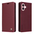 thumbnail image 3 of Funda para iPhone 16 Estuche de Cuero PU Tipo Cartera con Ranuras para Tarjetas y Cierre Magnético, 3 of 5
