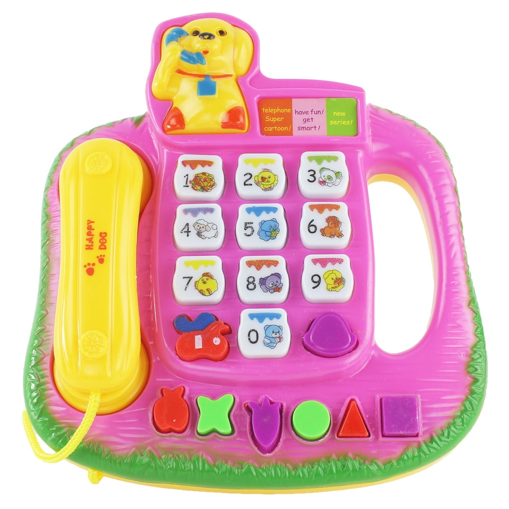 Dog Themed Battery Operated Telephone, Phone for Kids, Children's