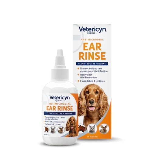 Vetericyn Plus Ear Rinse, 3oz