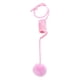 thumbnail image 2 of Juguete para gatos, Bouncy Dangler Juguetes para gatos Bola de felpa Cuerda elástica Teaser Varita Juguete para gatos de felpa Cuerda retráctil Rosado Colco gato jugar, 2 of 8