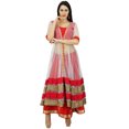 thumbnail image 4 of Atasi Womens Classy Floor Length Flaired Anarkali Salwaar Suit with Dupatta, 4 of 9