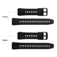 thumbnail image 4 of Uxcell Silicone Watch Band 18mm Quick Release Flexible Soft Rubber Replacement Watch Strap with Stainless Steel Black Clasp for Men Women, Black, 4 of 8