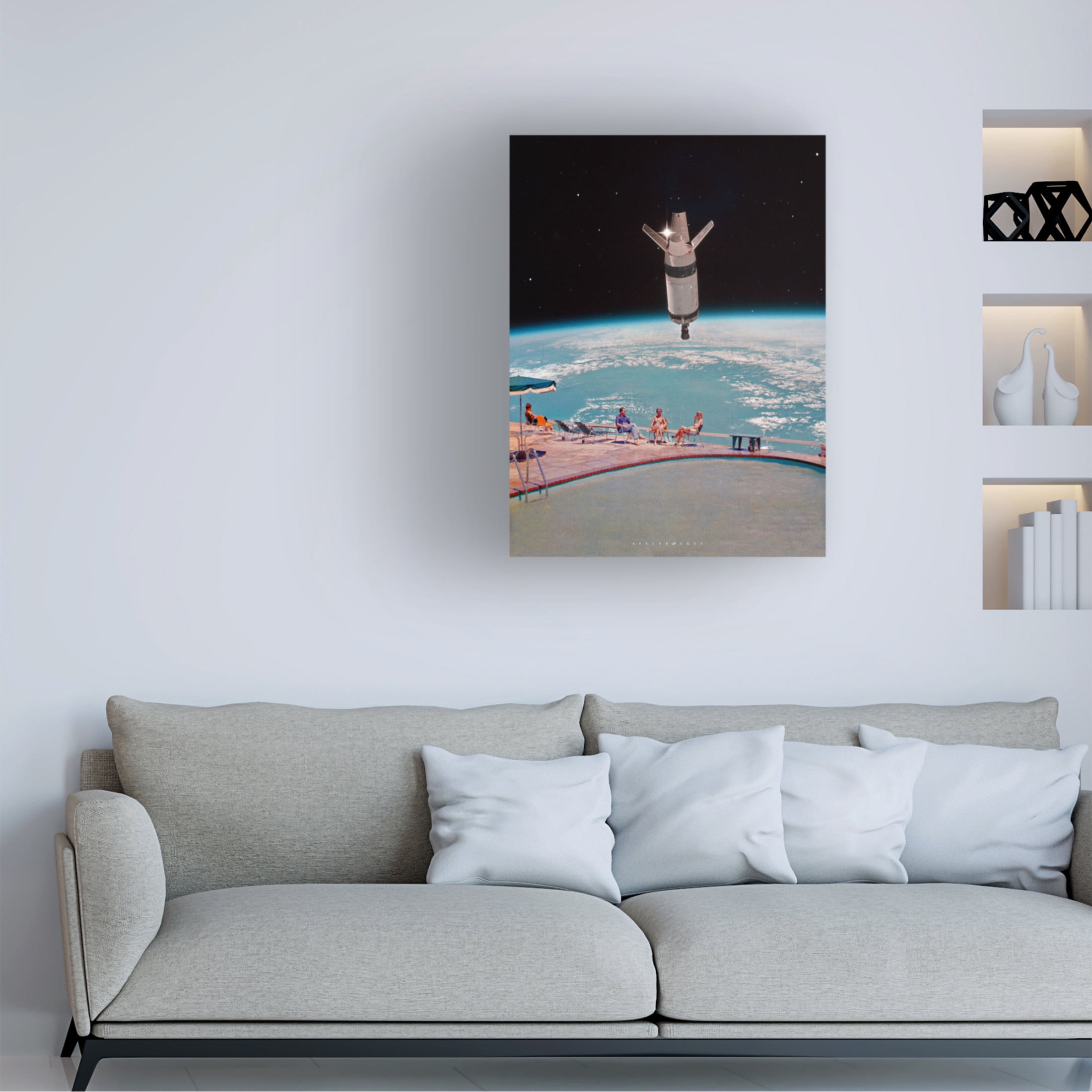 Trademark Fine Art spacerocket art  278 Canvas Wall Art