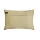 thumbnail image 4 of Funda de almohada lumbar decorativa HomeCentric dorada de 30 x 55 cm (12 x 22 pulgadas), con efecto patchwork de piel sintética, tejido de canasta, lino, rectangular, estilo moderno con estampado, 4 of 4