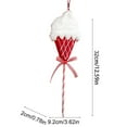 thumbnail image 3 of JeashCHAT Christmas Candy Ornaments, Christmas Tree Decorations Candy Ice Cream Cupcake Lollipop Christmas Hanging Ornaments Tree Picks for Xmas Holiday Party Wreath Vase Decor, 3 of 6